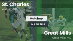 Matchup: St. Charles High vs. Great Mills  2016