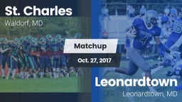 Matchup: St. Charles High vs. Leonardtown  2017