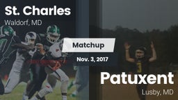 Matchup: St. Charles High vs. Patuxent  2017