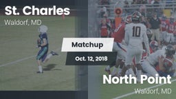 Matchup: St. Charles High vs. North Point  2018