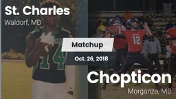 Matchup: St. Charles High vs. Chopticon  2018