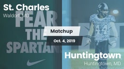 Matchup: St. Charles High vs. Huntingtown  2019