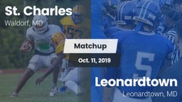 Matchup: St. Charles High vs. Leonardtown  2019