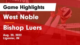 West Noble  vs Bishop Luers  Game Highlights - Aug. 20, 2022