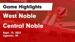 West Noble  vs Central Noble  Game Highlights - Sept. 15, 2022