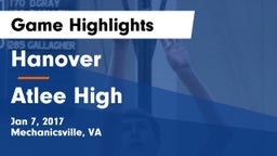Hanover  vs Atlee High Game Highlights - Jan 7, 2017