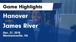 Hanover  vs James River  Game Highlights - Dec. 27, 2018