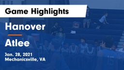 Hanover  vs Atlee  Game Highlights - Jan. 28, 2021