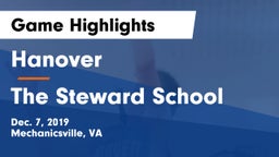 Hanover  vs The Steward School Game Highlights - Dec. 7, 2019