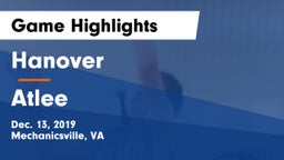 Hanover  vs Atlee  Game Highlights - Dec. 13, 2019