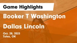 Booker T Washington  vs Dallas Lincoln Game Highlights - Oct. 28, 2023