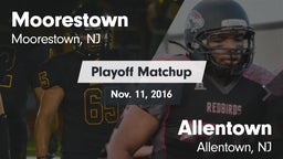 Matchup: Moorestown High vs. Allentown  2016