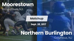 Matchup: Moorestown High vs. Northern Burlington  2017