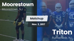 Matchup: Moorestown High vs. Triton  2017