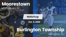 Matchup: Moorestown High vs. Burlington Township  2020