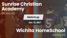 Matchup: Sunrise Christian vs. Wichita HomeSchool  2017