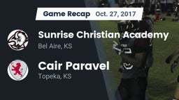 Recap: Sunrise Christian Academy vs. Cair Paravel  2017