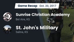 Recap: Sunrise Christian Academy vs. St. John's Military  2017