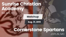 Matchup: Sunrise Christian vs. Cornerstone Spartans 2019
