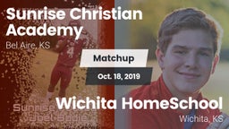 Matchup: Sunrise Christian vs. Wichita HomeSchool  2019