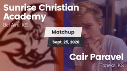 Matchup: Sunrise Christian vs. Cair Paravel  2020