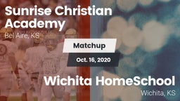 Matchup: Sunrise Christian vs. Wichita HomeSchool  2020