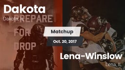 Matchup: Dakota vs. Lena-Winslow  2017
