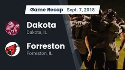 Recap: Dakota  vs. Forreston  2018