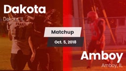 Matchup: Dakota vs. Amboy  2018