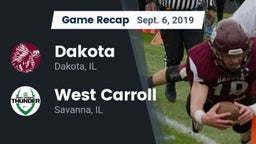 Recap: Dakota  vs. West Carroll  2019