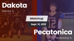 Matchup: Dakota vs. Pecatonica 2019