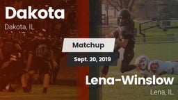 Matchup: Dakota vs. Lena-Winslow  2019