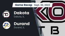 Recap: Dakota  vs. Durand  2022