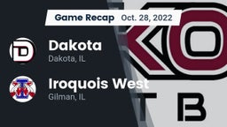 Recap: Dakota  vs. Iroquois West  2022