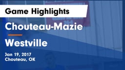 Chouteau-Mazie  vs Westville  Game Highlights - Jan 19, 2017