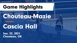 Chouteau-Mazie  vs Cascia Hall  Game Highlights - Jan. 22, 2021
