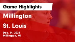 Millington  vs St. Louis  Game Highlights - Dec. 14, 2021