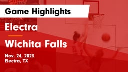 Electra  vs Wichita Falls Game Highlights - Nov. 24, 2023