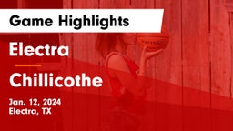 Electra  vs Chillicothe Game Highlights - Jan. 12, 2024