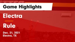 Electra  vs Rule  Game Highlights - Dec. 21, 2021