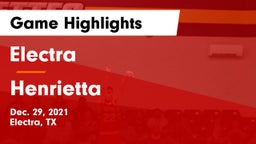 Electra  vs Henrietta  Game Highlights - Dec. 29, 2021