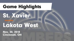St. Xavier  vs Lakota West  Game Highlights - Nov. 30, 2018