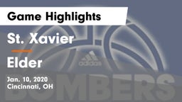 St. Xavier  vs Elder  Game Highlights - Jan. 10, 2020