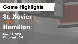 St. Xavier  vs Hamilton  Game Highlights - Nov. 11, 2020