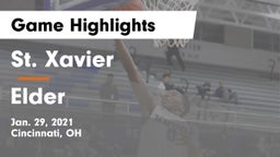 St. Xavier  vs Elder  Game Highlights - Jan. 29, 2021