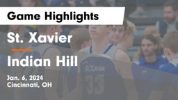 St. Xavier  vs Indian Hill  Game Highlights - Jan. 6, 2024