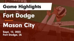 Fort Dodge  vs Mason City  Game Highlights - Sept. 12, 2023
