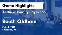 Kentucky Country Day School vs South Oldham  Game Highlights - Feb. 1, 2023