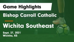 Bishop Carroll Catholic  vs Wichita Southeast  Game Highlights - Sept. 27, 2021