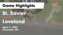 St. Xavier  vs Loveland  Game Highlights - April 11, 2022